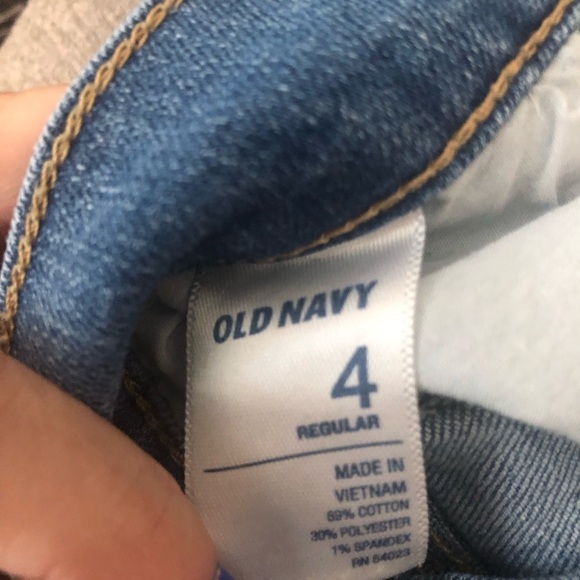 Old Navy The Diva Capri Jeans Women's Size 4 Blue 5-Pocket - Picture 3 of 3